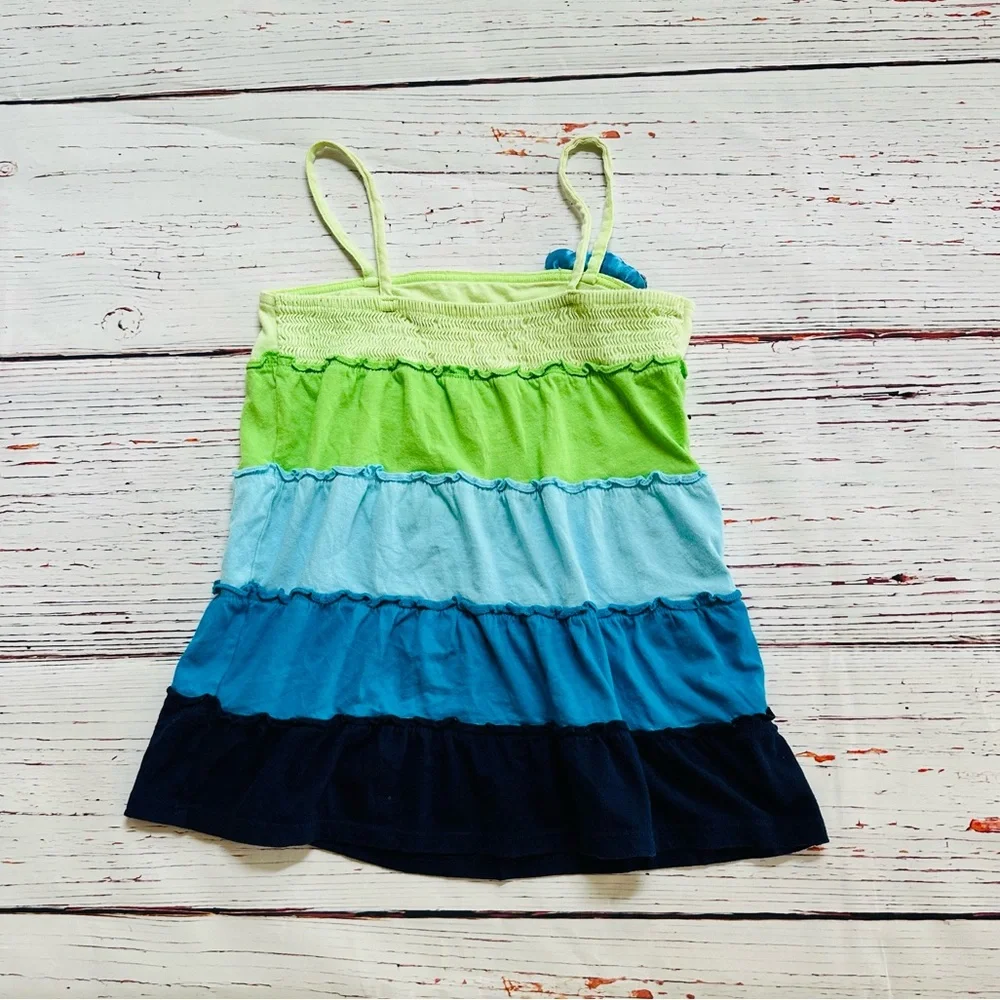 Justice Green and Blue Layered Camisole